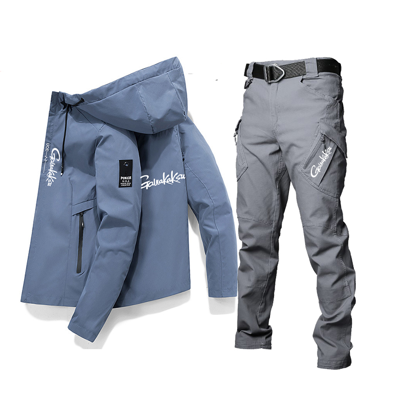 Fishing Jacket Waterproof - Conjuntos de pesca impermeáveis, roupas esportivas