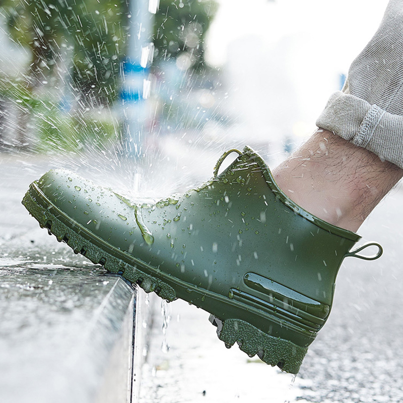 Fishing Boots - Botas de chuva de plataforma impermeáveis