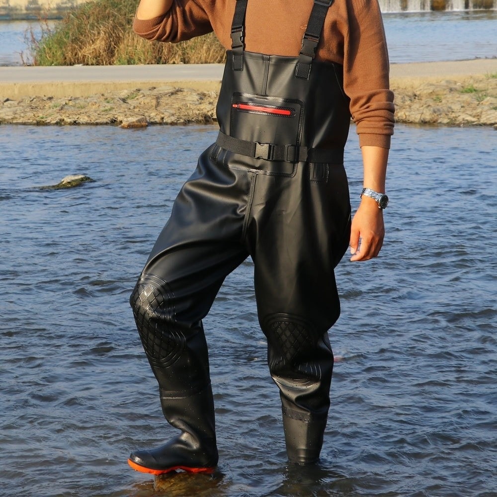 Fishing Pants Waterproof - Macacão de Pesca em PVC com