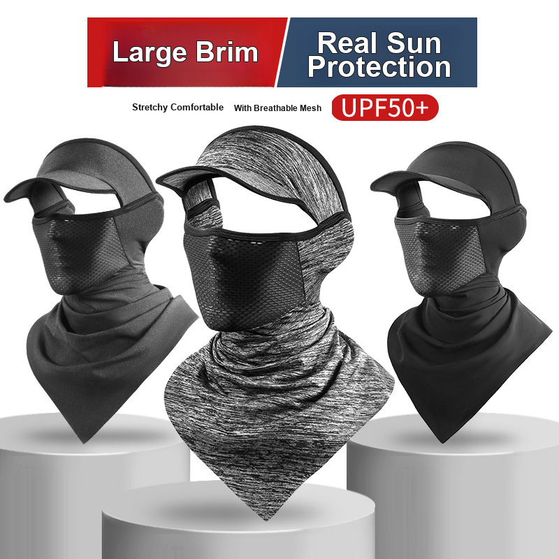 Fishing Mask Sun Protection - Máscara Facial de Ciclismo com Proteção