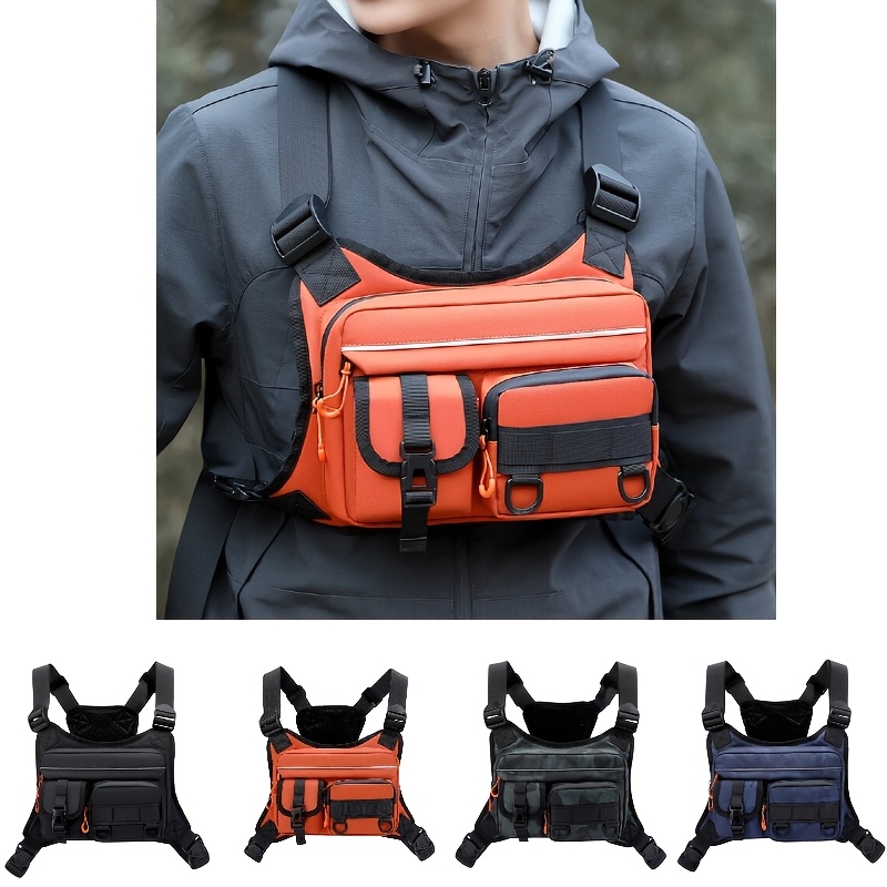 Bolsa tática masculina para pe - Fishing Vest avaliação e preço