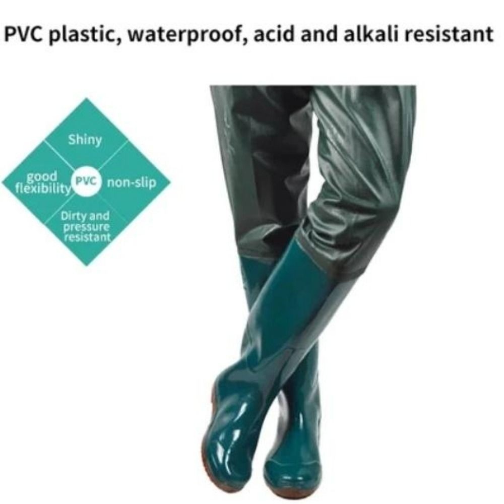 Novas Calças de PVC Plástico I - Fishing Pants Waterproof avaliação e preço