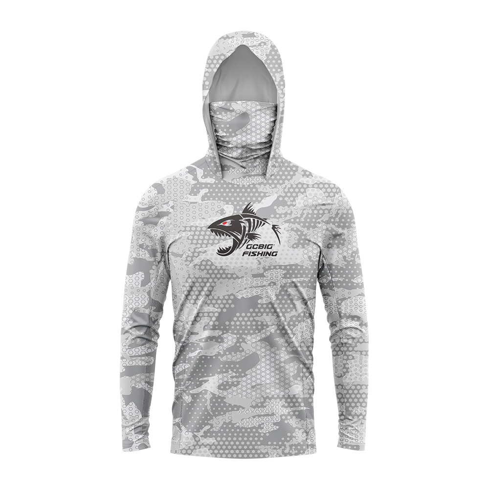 Camisa masculina com capuz par - Fishing Hoodie avaliação e preço