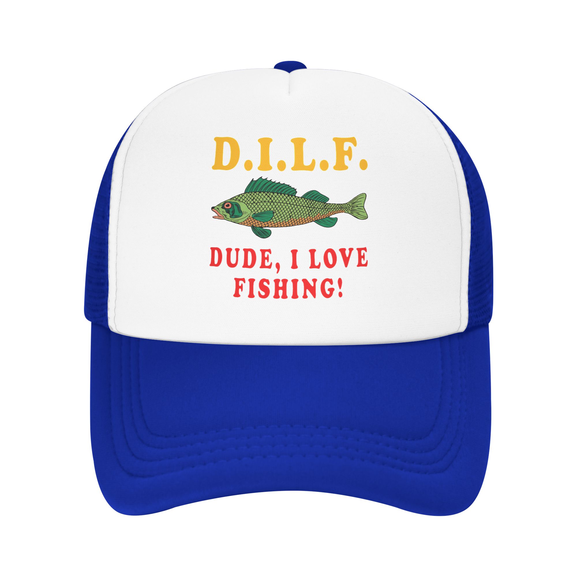 Boné de Beisebol DILF Meme Per - Fishing Hat avaliação e preço