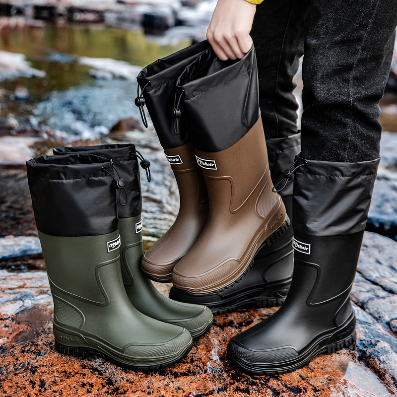 Botas de Chuva Impermeáveis pa - Fishing Boots avaliação e preço