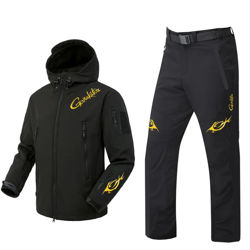 Novo outono e inverno velo ter - Fishing Rain Suit avaliação e preço