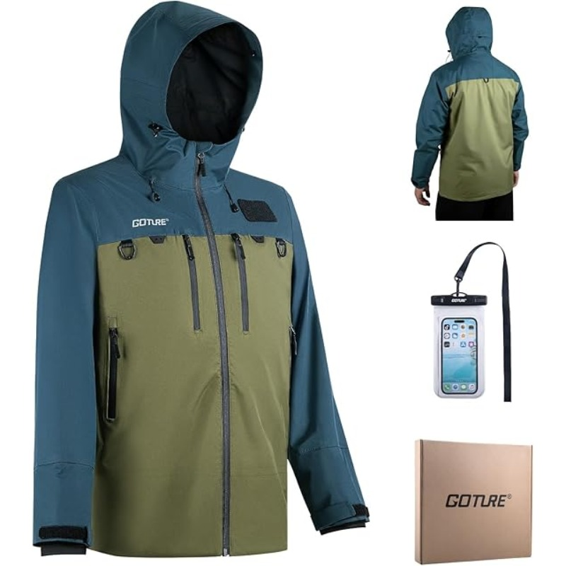 Jaquetas de Pesca Goture Respi - Fishing Jacket Waterproof avaliação e preço